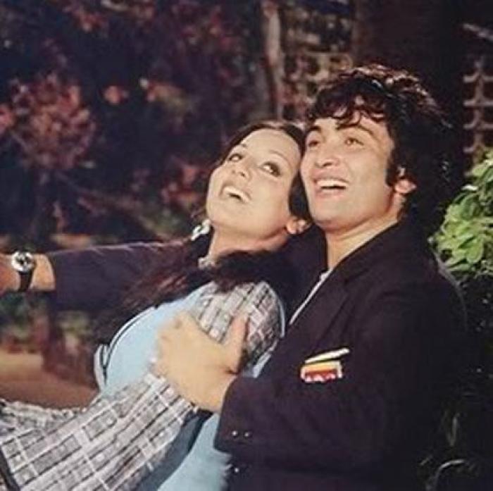 Rishi Kapoor and Neetu Singh