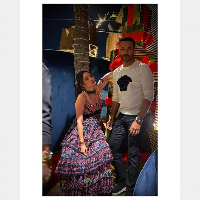 Ankita Lokhande and Vicky Jain