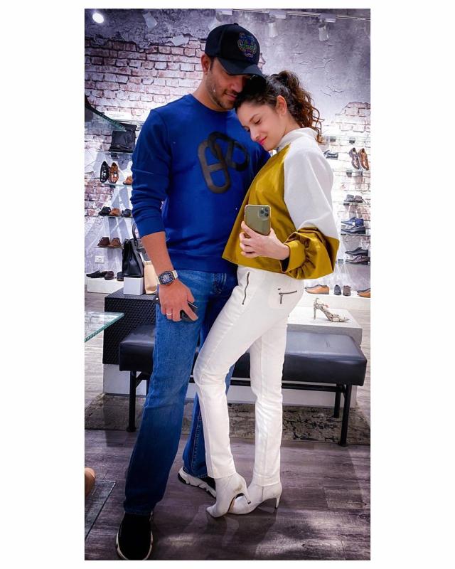 Ankita Lokhande and Vicky Jain