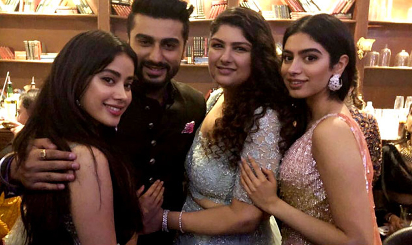 arjun anshula khushi and janhvi kapoor
