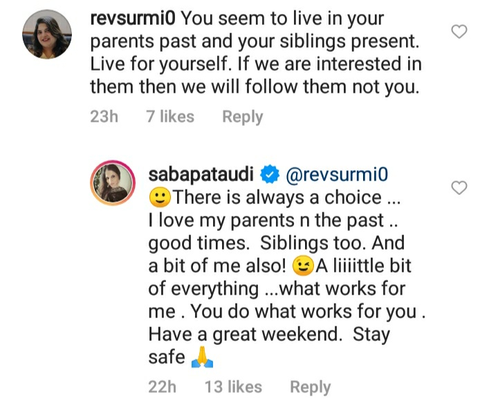 Saba's post
