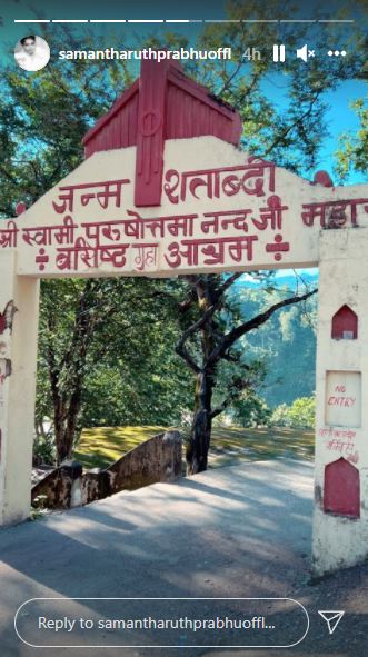 samantha ruth prabhu rishikesh