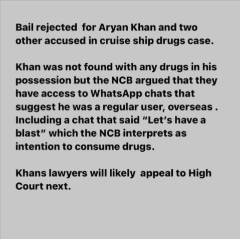 Aryan Khan Drug Case