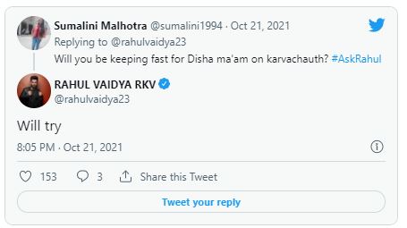 Rahul Disha Karwa Chauth