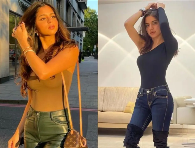 Suhana Khan lookalike isha jain pictures