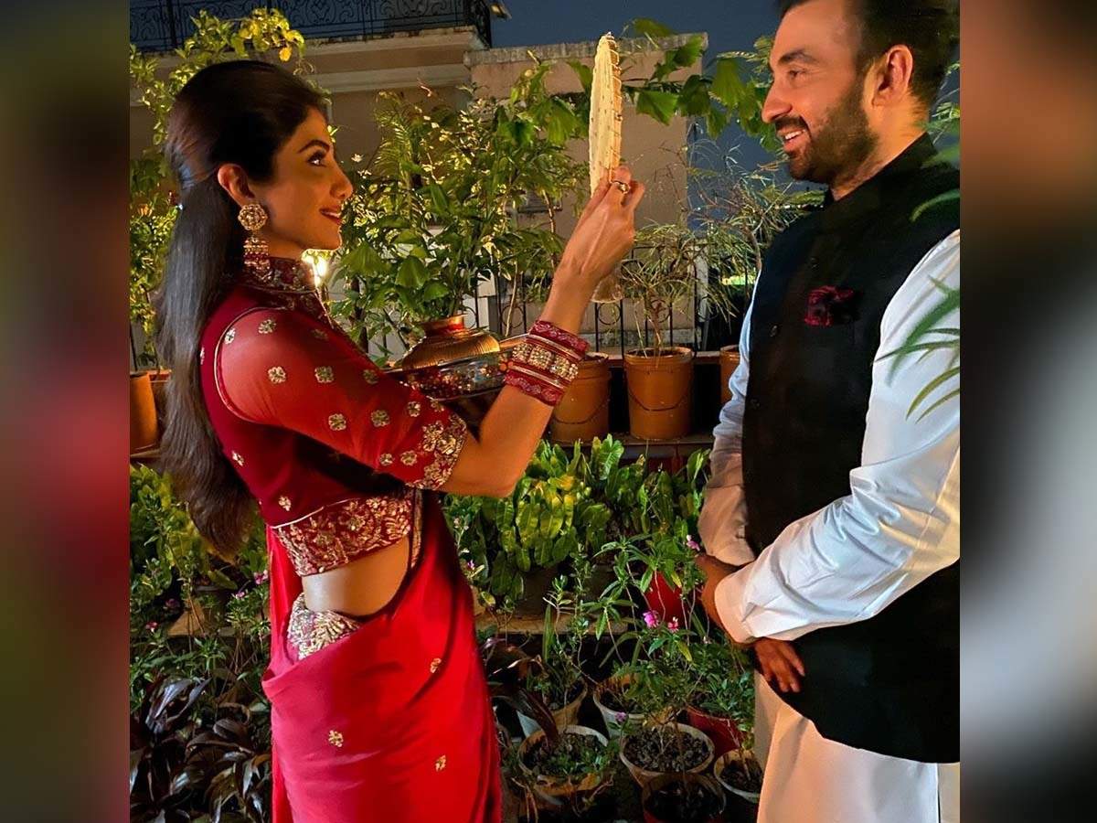 shilpa shetty kundra karwa chauth