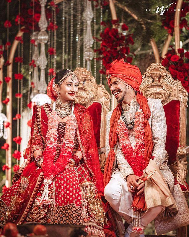 yuzi and dhanashree first karwa chauth