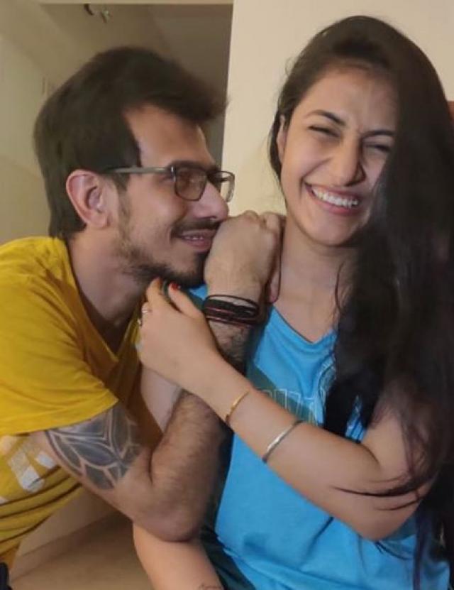 yuzi and dhanashree first karwa chauth