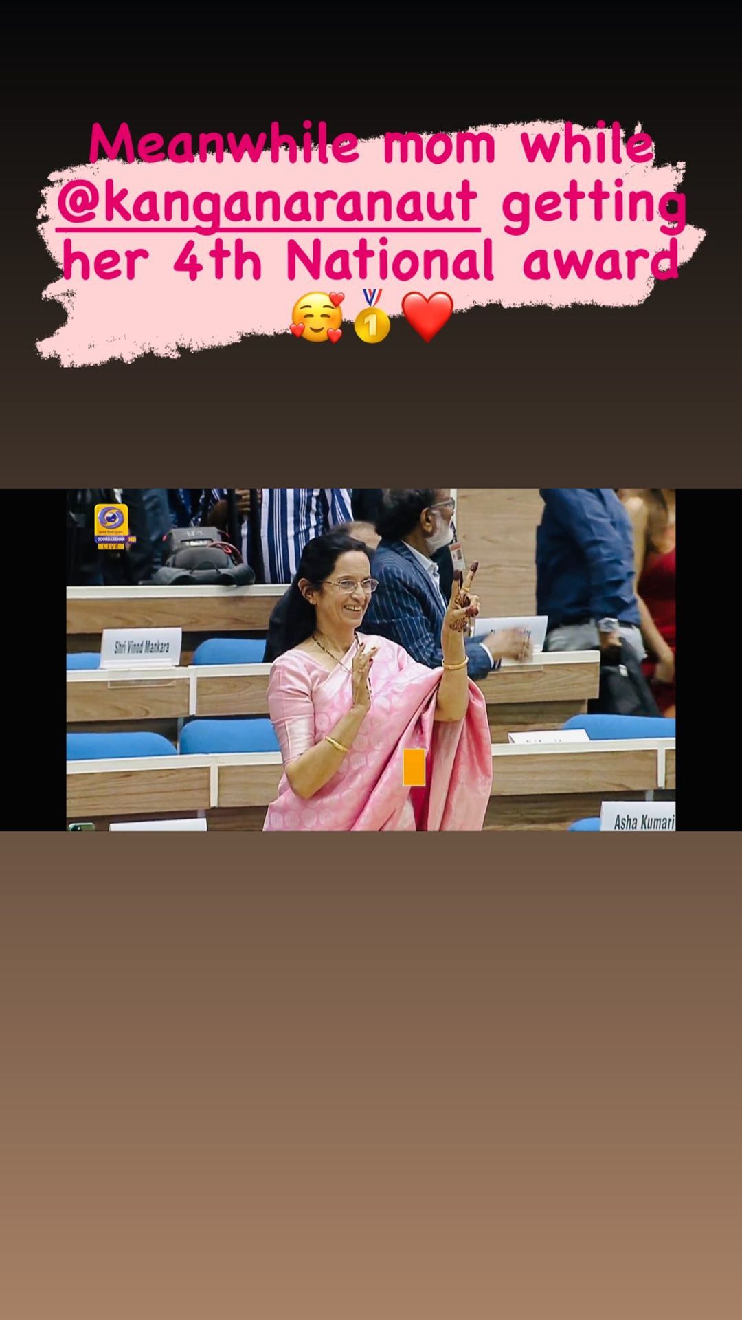 Kangana Ranaut's mother, Asha Parekh