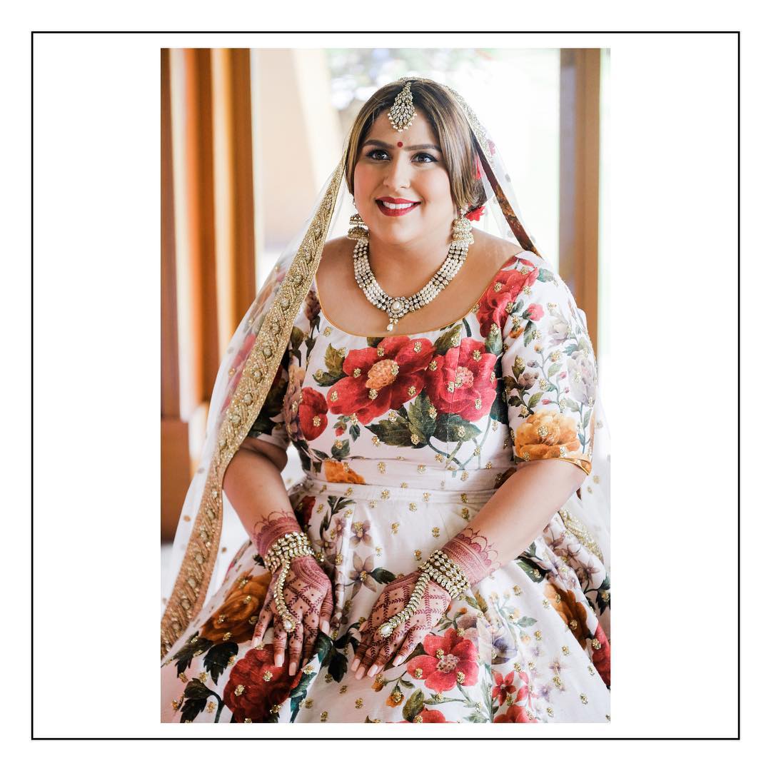 plus size sabyasachi bride