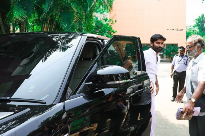 Dhanush Audi A8