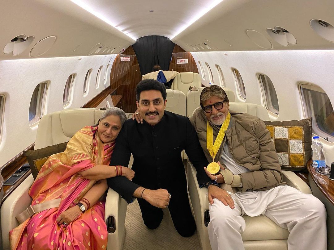 Amitabh Bachchan and Abhishek Bachchan
