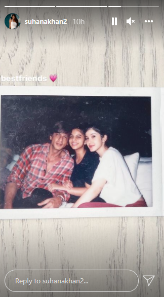Shah rukh khan suhana khan shanaya kapoor best friends