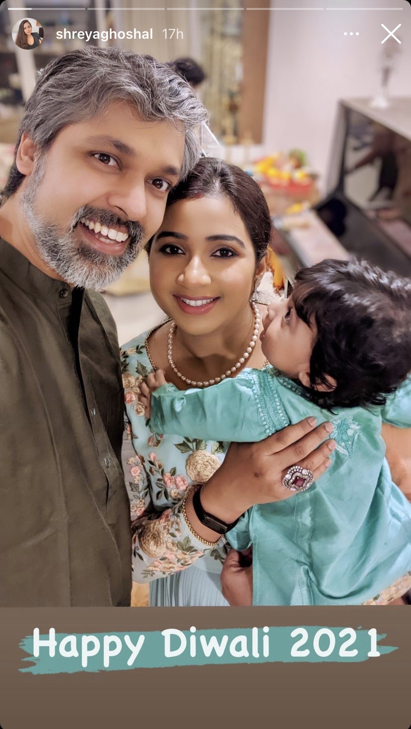 Shreya Ghoshal Diwali