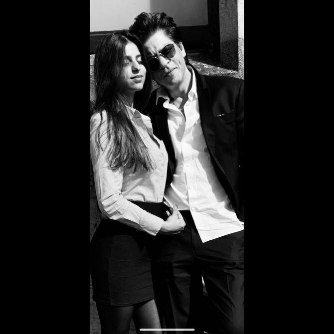 suhana khan and shah rukh khan