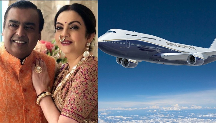 mukesh ambani private jet