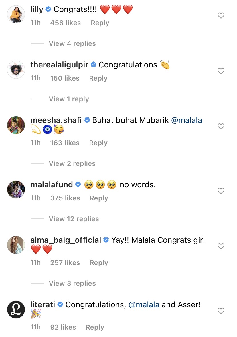 Malala Congrats