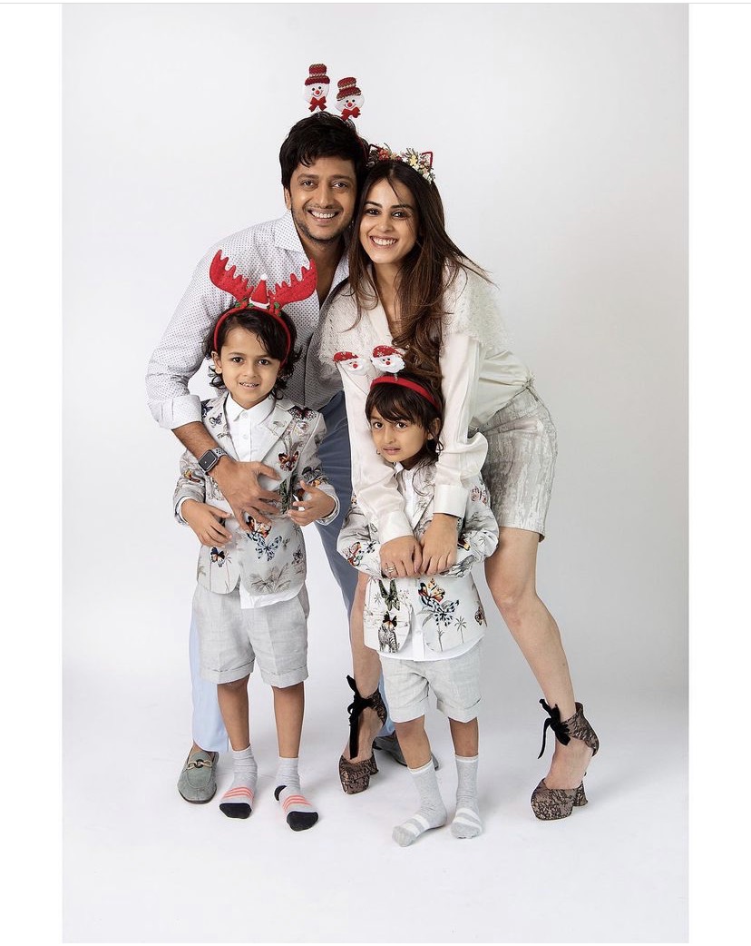 Ritiesh Genelia Kids
