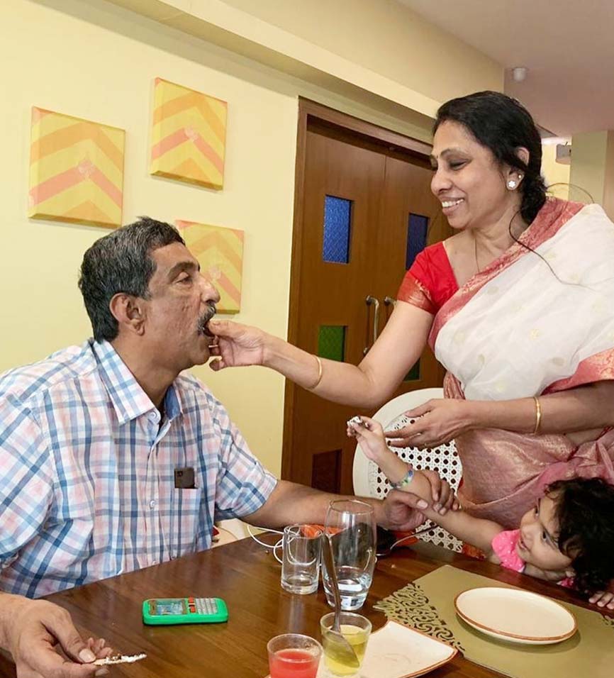 Ashwin and Preethi home