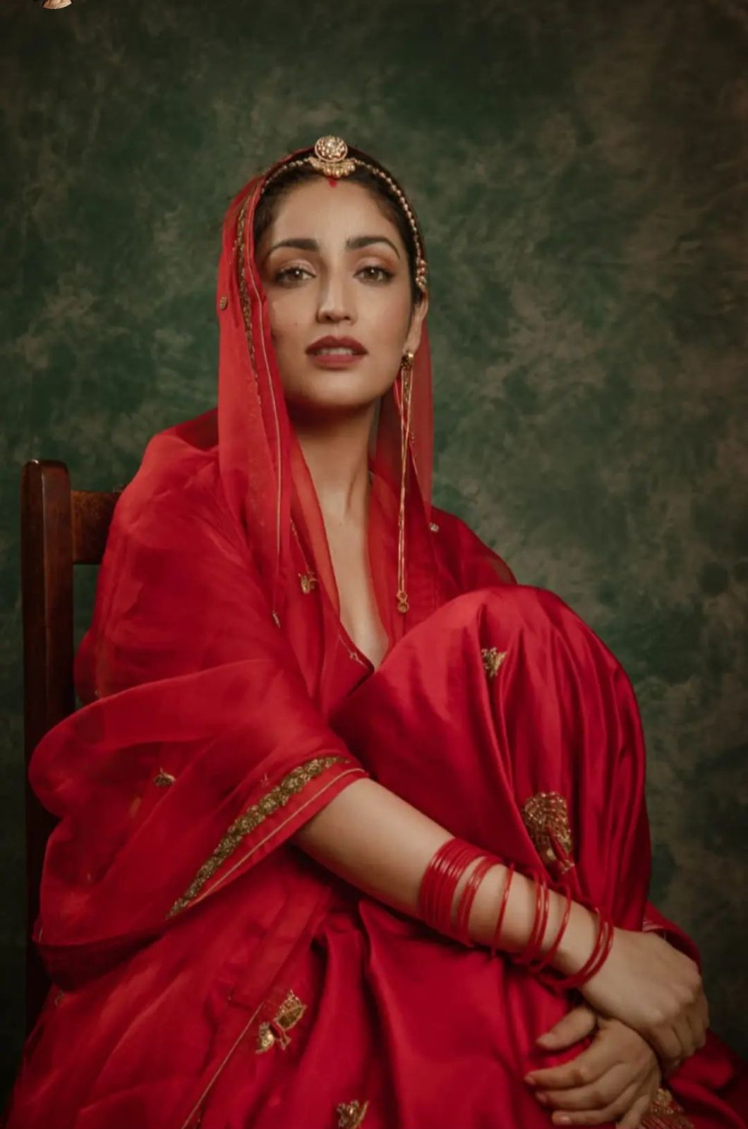 yami gautam wedding dress designer Yami Gautam Is Giving Major Inspiration For Bridal Wear In A Red Silk  Lehenga Worth Rs.1 Lakh