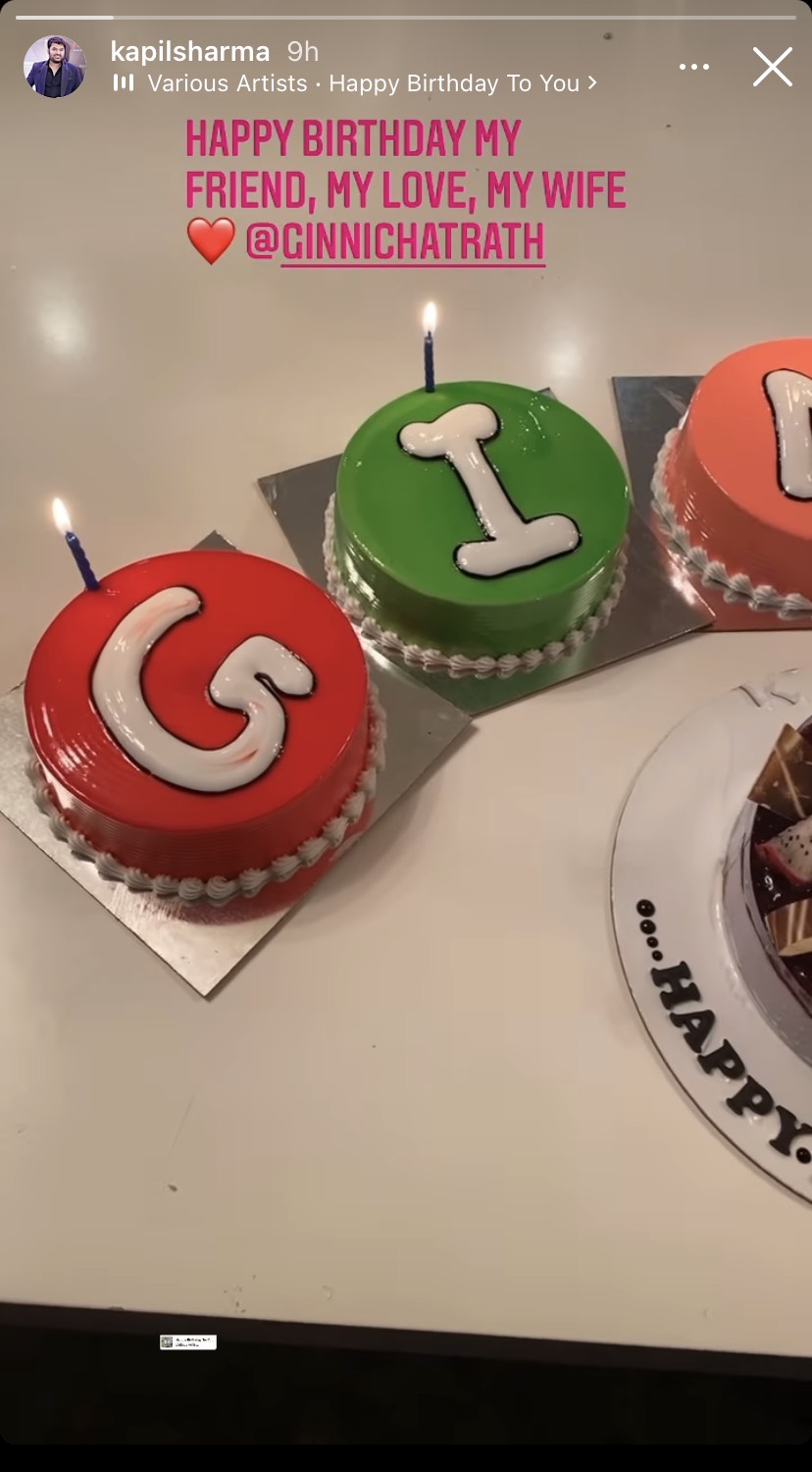 Kapil Sharma Ginni bday