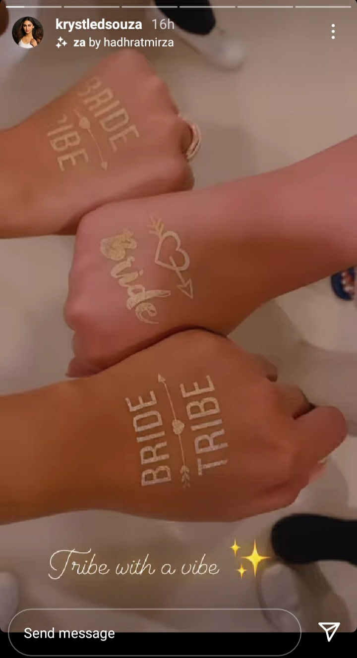 Anushka's bridal shower