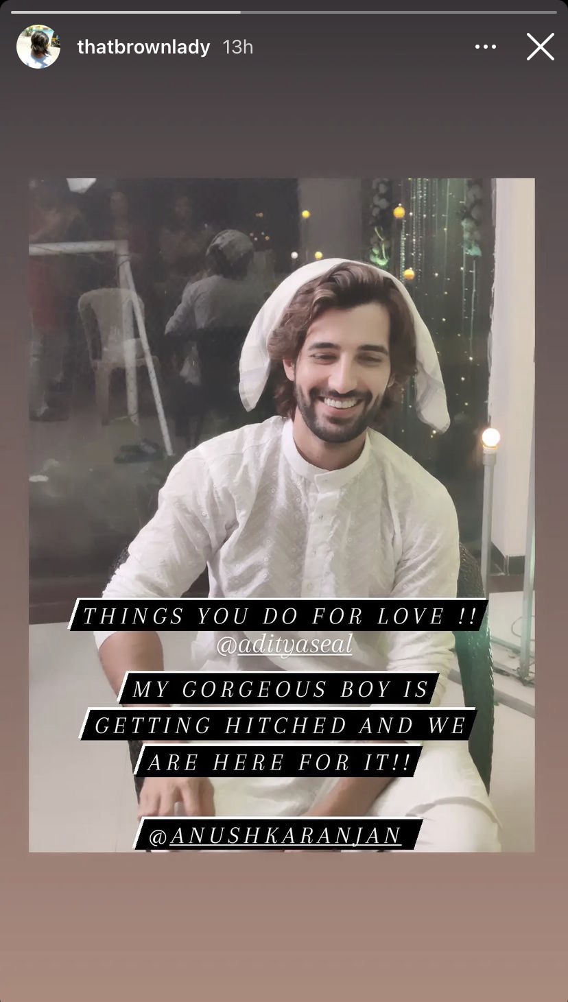 Aditya Seal Anushka Ranjan Sangeet