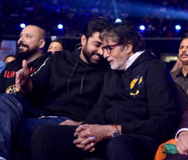 amitabh and abhishek