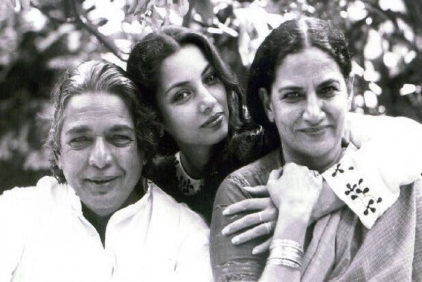 shabana azmi mother