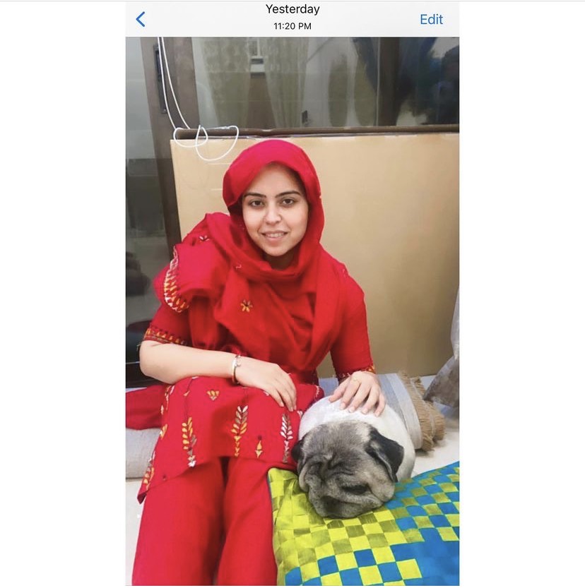 Dipika Kakar Dog