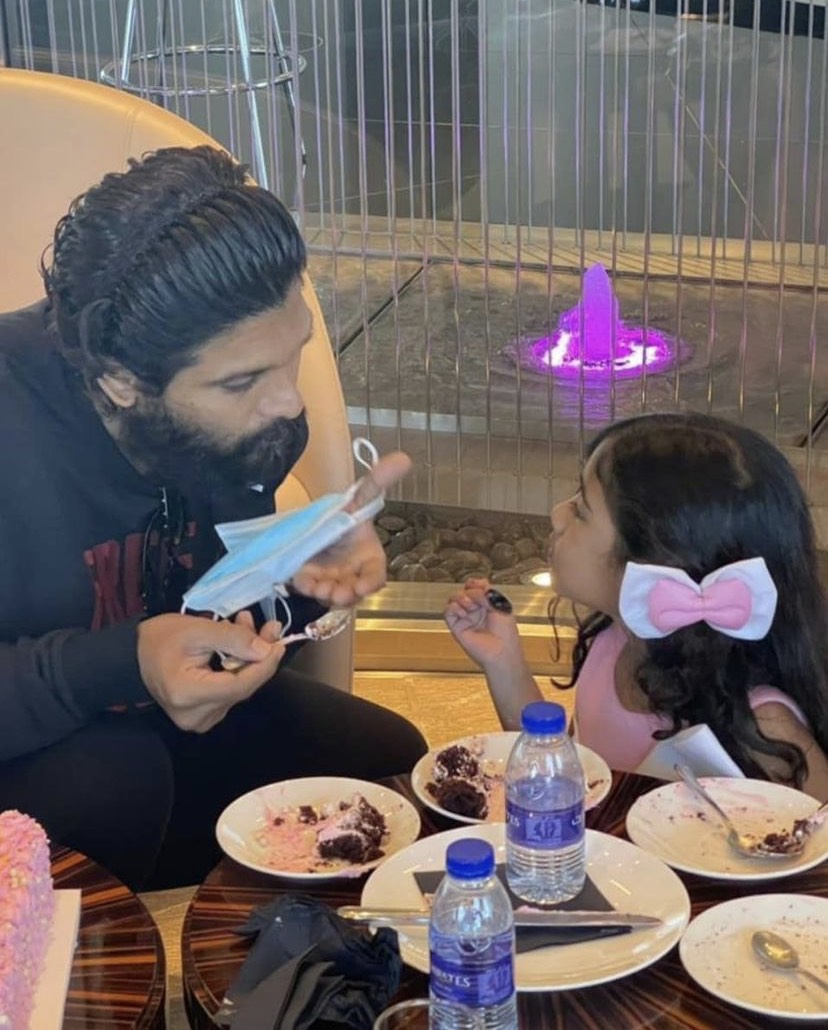 Allu Arjun Daughter Birthday