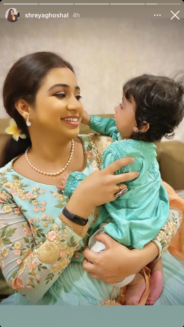 shreya ghoshal son