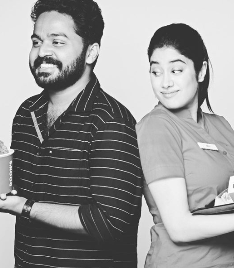 Gunjan saxena BTS pictures Mili