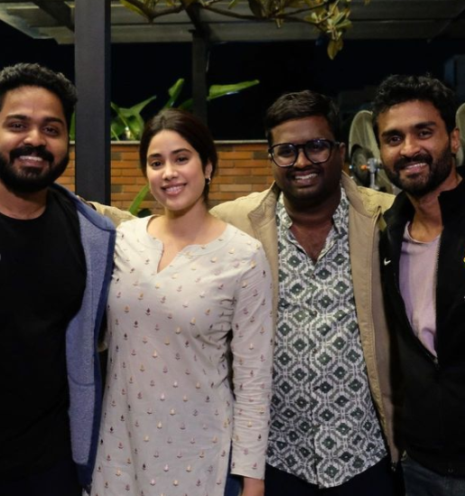 Gunjan saxena BTS pictures Mili