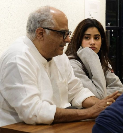 Gunjan saxena BTS pictures Mili