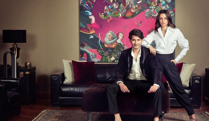 Mahesh babu namrata shirodkar home hyderabad photoshoot Hello magazine