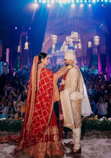 rahul tewatia wife ridhi pannu wedding pictures 