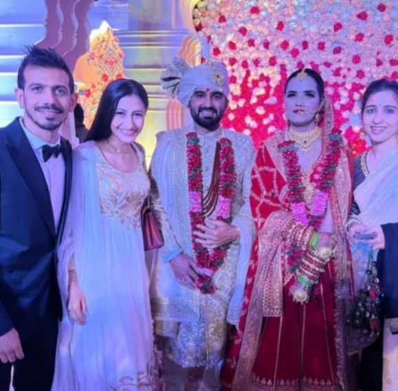 rahul tewatia wife ridhi pannu wedding pictures 