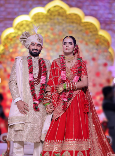 rahul tewatia wife ridhi pannu wedding pictures 