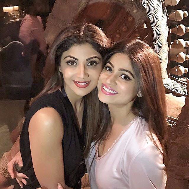 Shilpa and Shamita