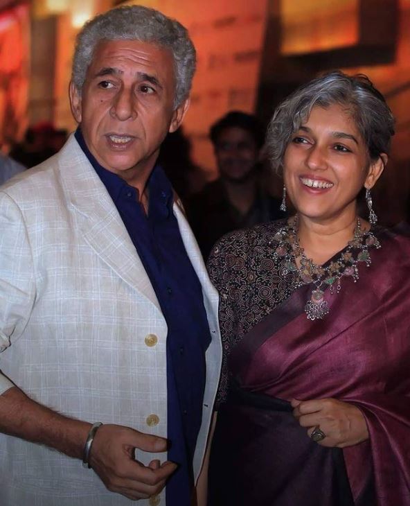 Naseeruddin Shah and Ratna Pathak Shah