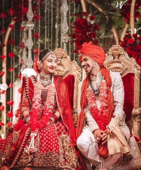 Yuzvendra Chahal Dhanashree Verma One Month Wedding Anniversary