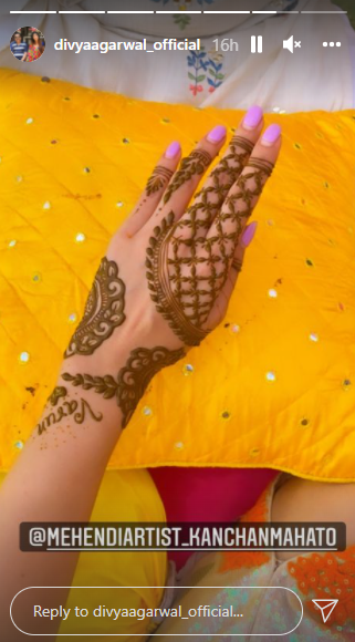 Divya agarwal varun sood akshita wedding