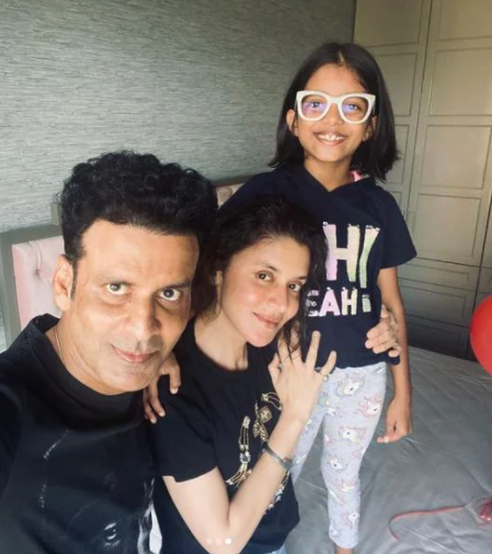 manoj bajpayee wife shabna raza daughter nayla
