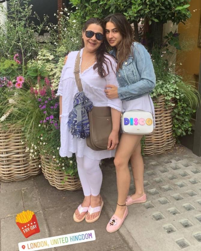 sara ali khan old pictures