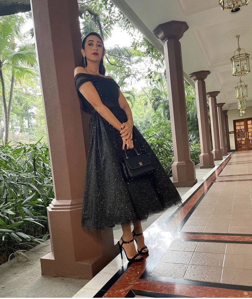 Karisma Kapoor Shimmery Dress