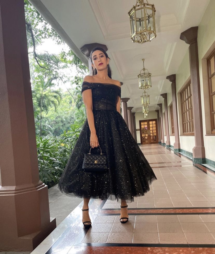Karisma Kapoor Shimmery Dress