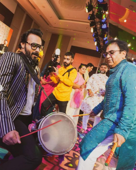 Dilip joshi daughter Niyati joshi sangeet ceremony