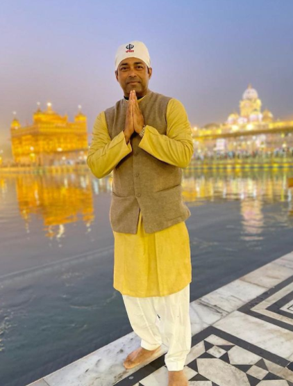 kim sharma leander paes golden temple