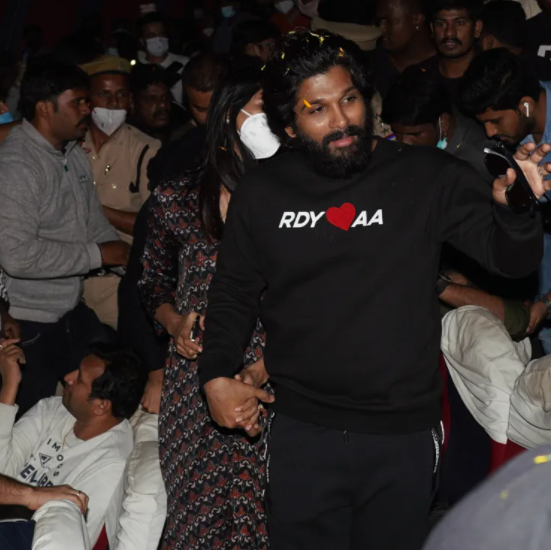 Allu Arjun wife Sneha reddy pushpa